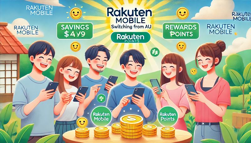 auから楽天モバイル乗り換えで後悔する？乗り換え前に知っておくべきこと